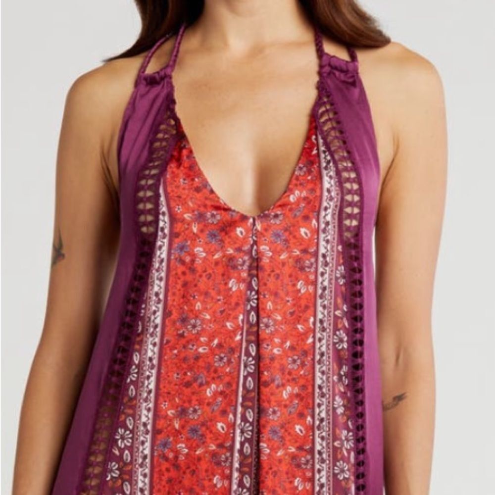 FREE PEOPLE Women’s Bohemian Nights Maxi Nightgown in the Size Large - Picture 7 of 7